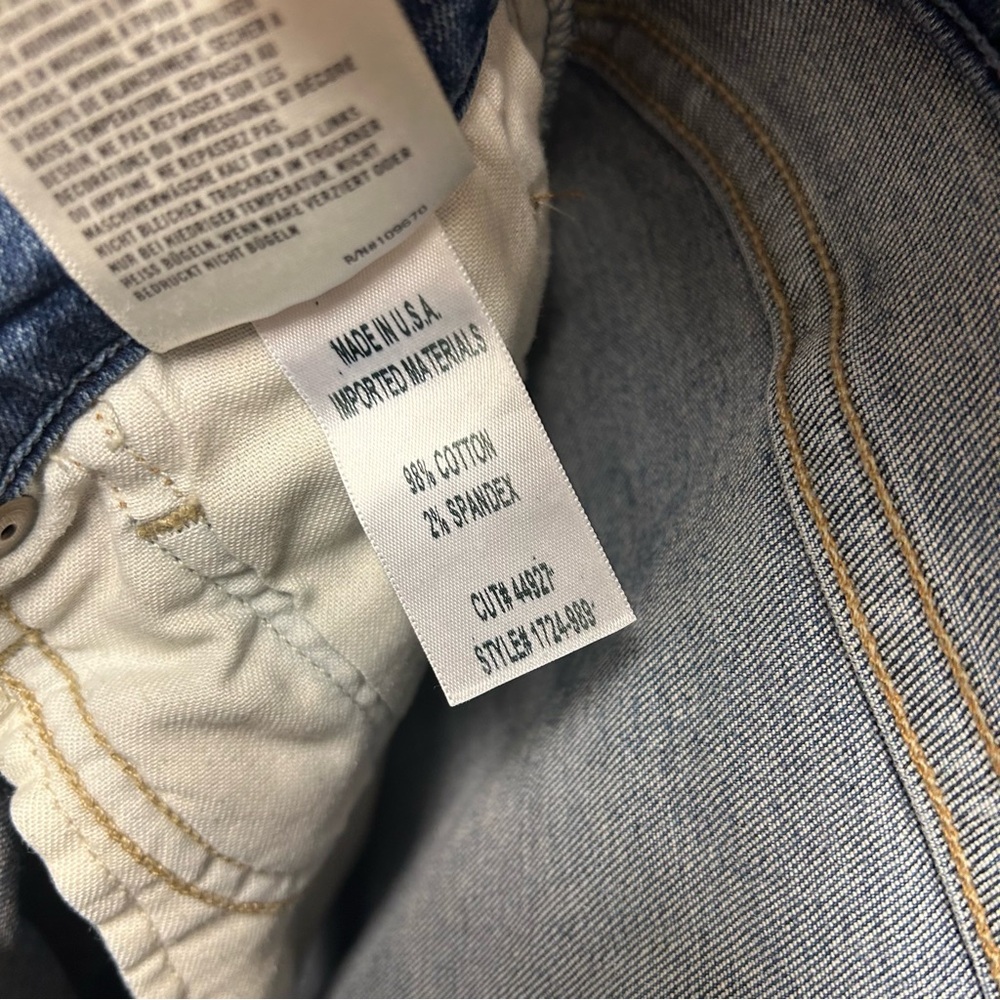 Citizens of Humanity Harlow High Rise Slim Denim Jeans Size 29 - Picture 9 of 12